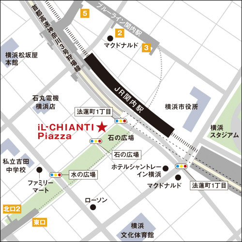 イルキャンティ川越地図