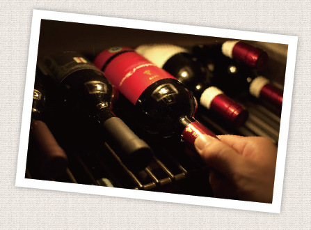 イルキャンティ・カフェの赤ワイン写真