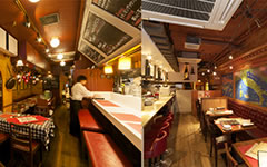 ランチにお勧め!笹塚のイタリアン、イルキャンティ本店のインテリア