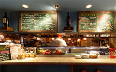 ランチにお勧め!笹塚のイタリアン、イルキャンティ本店のインテリア