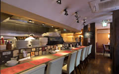 パスタの池袋西口のイタリアン、イルキャンティの店内写真