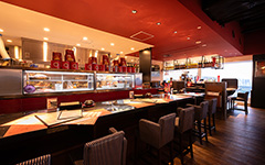 パスタの西新宿のイタリアン、イルキャンティの店内写真