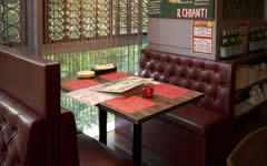 ピザ、パスタの大崎のイタリアン、イルキャンティの店内写真