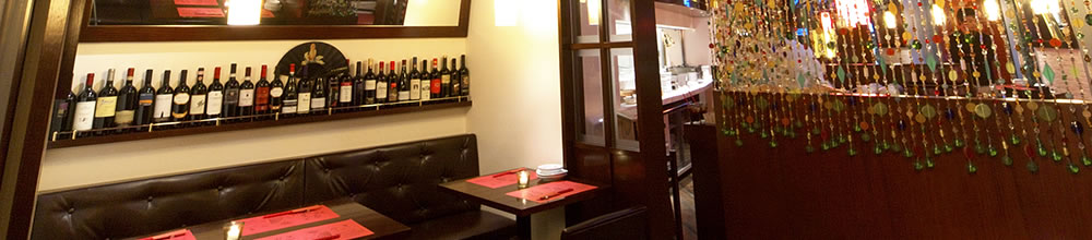 ランチにお勧め！上野のイタリアン、イルキャンティのインテリア