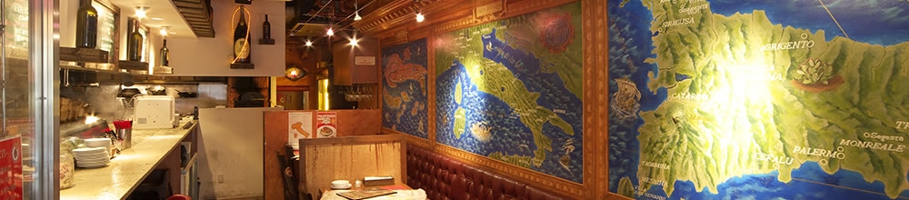 ランチにお勧め!笹塚のイタリアン、イルキャンティ本店のインテリア