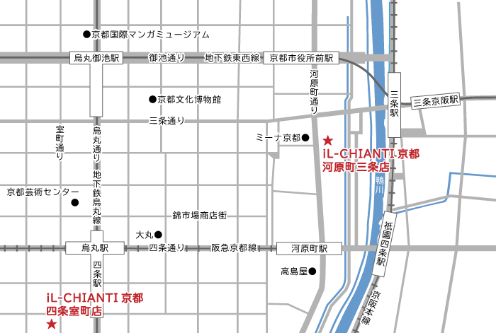 近隣の店舗