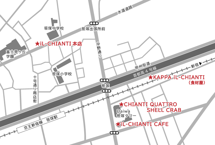 近隣の店舗